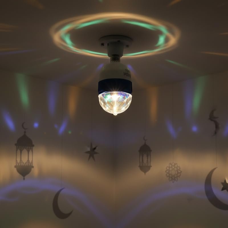 أضواء زينة ليد بتصميم بيضاوي للمنزل والمناسبات لتوفر إضاءة دافئة للغرف والجدران والاحتفالات تعمل بالبطارية، متعددة الألوان - صورة 5