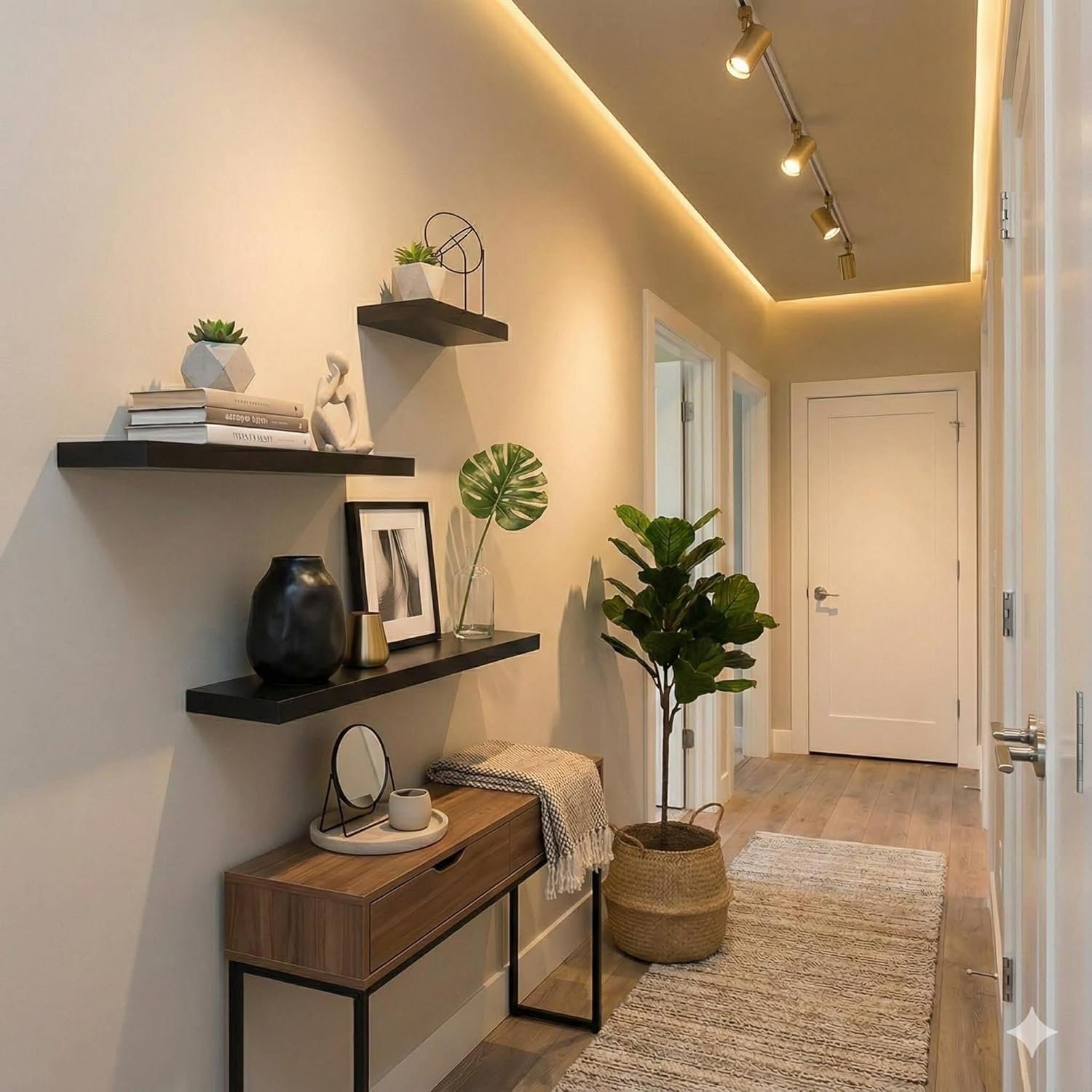رفوف حائط خشبية MDF، تصميم عصري، مقاومة للماء والخدوش ، 3 قطع ، مقاس 15x20 , 15x40 , 15x60 , مع مستلزمات التثبيت , متعدد الاستخدامات , لغرف النوم والمكتب وغرف الاطفال والمطبخ...